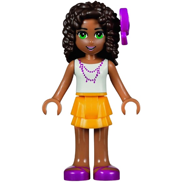 🖤 LEGO Friends Sets Mini Golf Emma 30203 Pop Star Andrea 30205 Minifigure Lot - Picture 6 of 9